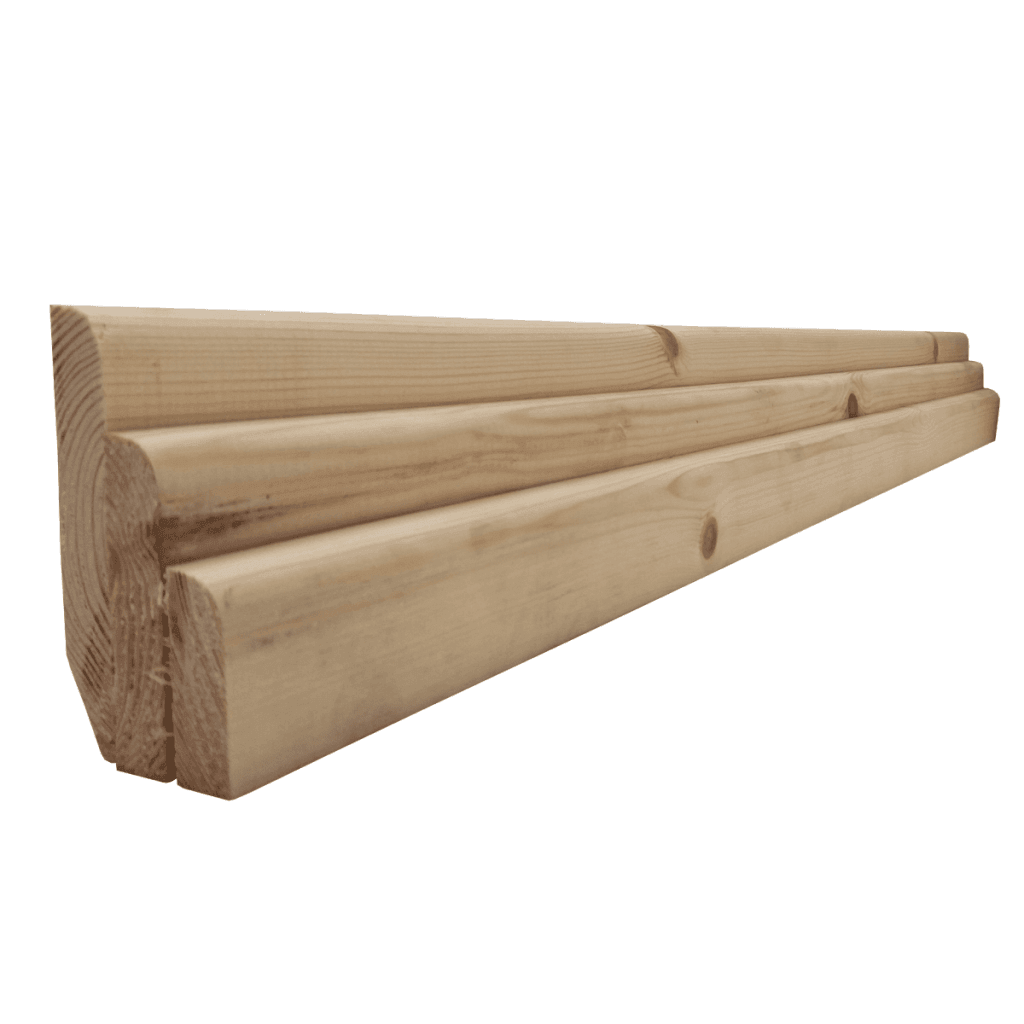 Pine Rounded Edge Skirting 4" (95mm) Buy Online Sherman Timber