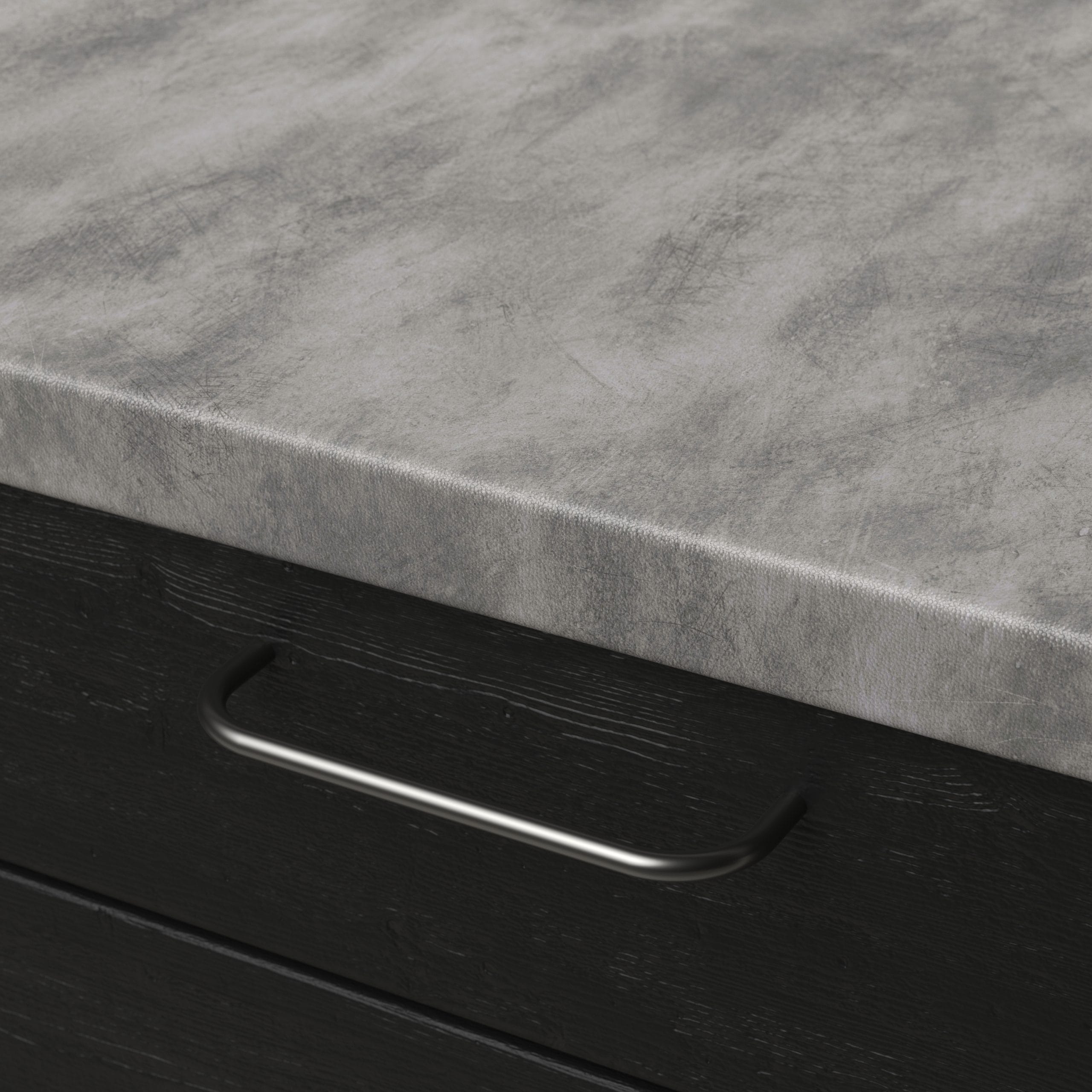 Senses Industrial Concrete Rounded Front