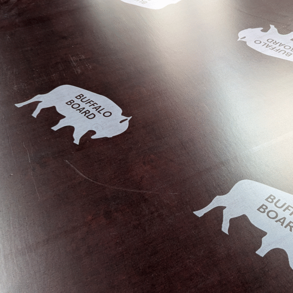 Rear Side of Buffalo Board