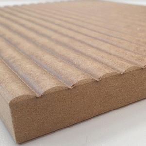 MDF deep textured fluted side image