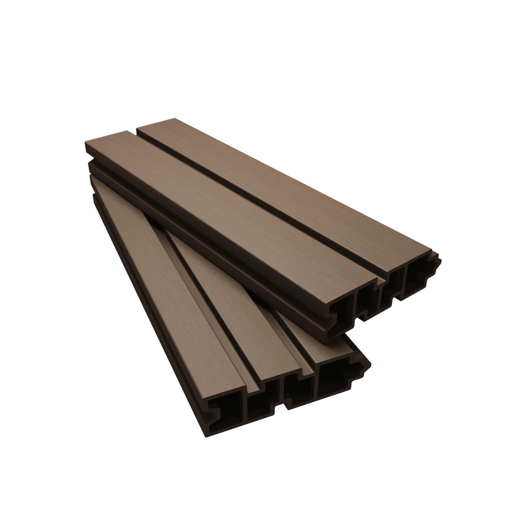 Ecoscape Clarity Fencing - Walnut