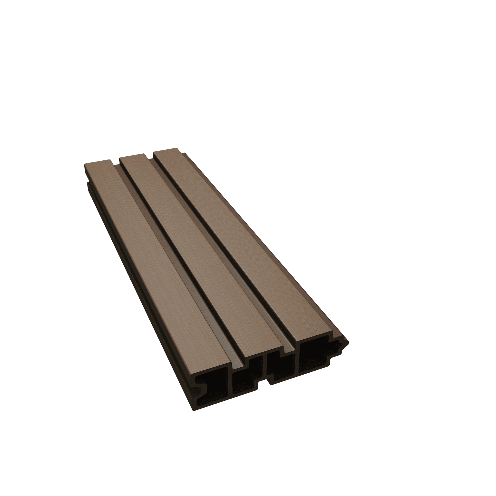Ecoscape Clarity Fencing - Walnut