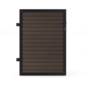 Ecoscape Clarity Composite Gate - Walnut 4ft