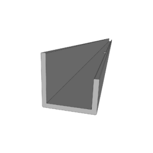 Ecoscape Gate Post Insert for Composite Gates