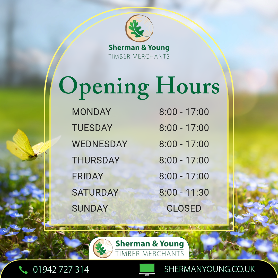 Opening Times Spring 2026